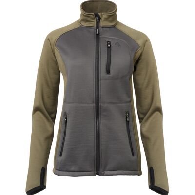 Aclima Women's WoolShell Jacket Gray Pinstripe/Tarmac L Aclima Women's WoolShell Jacket Gray Pinstripe/Tarmac L