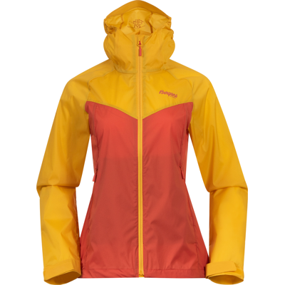 Bergans Women's Microlight Jacket Brick/Light Golden Yellow XS Bergans Women's Microlight Jacket Brick/Light Golden Yellow XS