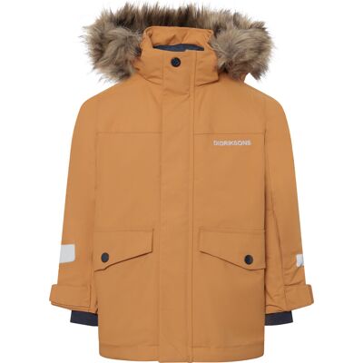 Didriksons Kids' Bjärven Parka 4 Almond Tree 120 Didriksons Kids' Bjärven Parka 4 Almond Tree 120