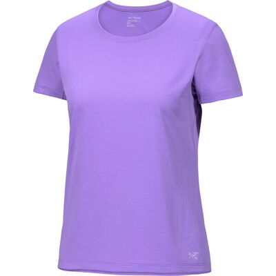 Arc'teryx Women's Taema Crew Shortsleeve Aster Heather S Arc'teryx Women's Taema Crew Shortsleeve Aster Heather S