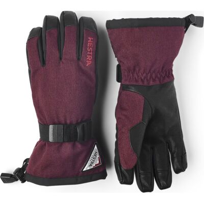 Hestra Powder Gauntlet 5-Finger Bordeaux 10 Hestra Powder Gauntlet 5-Finger Bordeaux 10