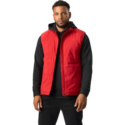 ICANIWILL Men's Training Club Vest Red S ICANIWILL Men's Training Club Vest Red S
