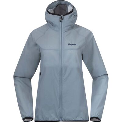 Bergans Women's Vaagaa Windbreaker Jacket Husky Blue L Bergans Women's Vaagaa Windbreaker Jacket Husky Blue L