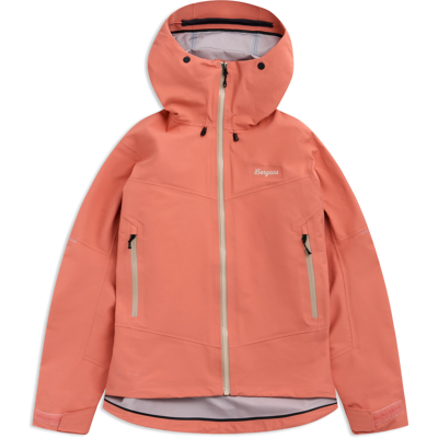 Bergans Women's Rabot Alpine 3L Shell Jacket Light Weathered Red M Bergans Women's Rabot Alpine 3L Shell Jacket Light Weathered Red M