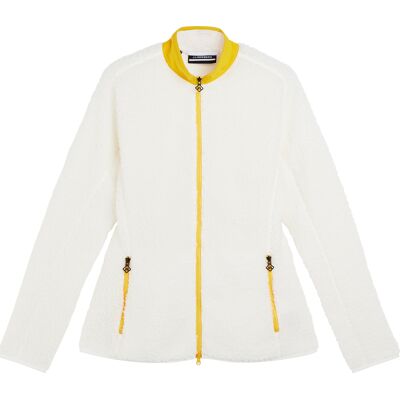 J.Lindeberg Women's Astoria Mid Layer Cloud White M J.Lindeberg Women's Astoria Mid Layer Cloud White M