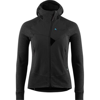 Klättermusen Women's Hugin Zip Hoodie Raven/Raven Raven-Raven S Klättermusen Women's Hugin Zip Hoodie Raven/Raven Raven-Raven S