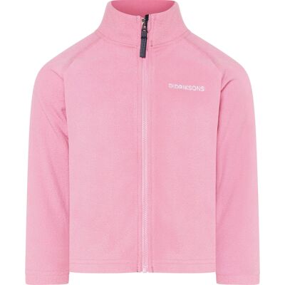 Didriksons Kids' Monte Full Zip 10 Light Heather Pink 90 Didriksons Kids' Monte Full Zip 10 Light Heather Pink 90