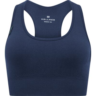 Hellner Women's Wool Tech Seamless Bra Dress Blues XS/S Hellner Women's Wool Tech Seamless Bra Dress Blues XS/S