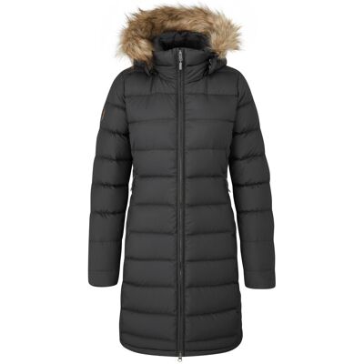 Rab Women's Deep Cover Down Parka Black S Rab Women's Deep Cover Down Parka Black S