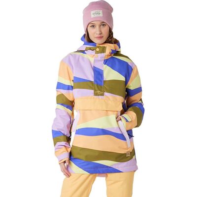 Rip Curl Women's Rider Anorak Jacket Lilac XS Rip Curl Women's Rider Anorak Jacket Lilac XS