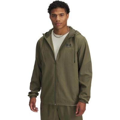 Under Armour Men's UA Rival Woven Windbreaker Marine Od Green L Under Armour Men's UA Rival Woven Windbreaker Marine Od Green L