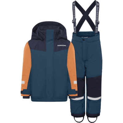 Didriksons Kids' Skare Multi Set Mountain Blue 110 Didriksons Kids' Skare Multi Set Mountain Blue 110