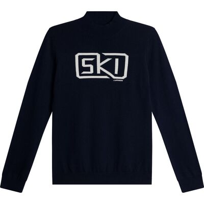 J.Lindeberg Women's Miracle Knitted Sweater JL Navy L J.Lindeberg Women's Miracle Knitted Sweater JL Navy L