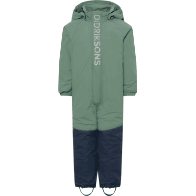 Didriksons Kids' Talvi Coverall Dark Moss 110 Didriksons Kids' Talvi Coverall Dark Moss 110