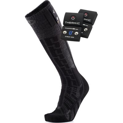 Therm-ic Ultra Warm Comfort S.E.T Skisokker - svart / grå - 45-47 Therm-ic Ultra Warm Comfort S.E.T Skisokker - svart / grå - 45-47