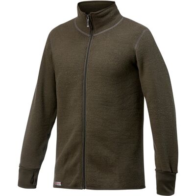 Woolpower Full Zip Jacket 600 Pine Green XXS Woolpower Full Zip Jacket 600 Pine Green XXS