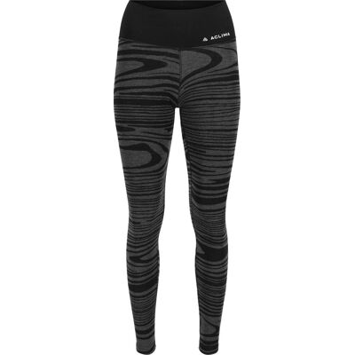 Aclima Women's Warmwool Longs High Waist Black Motion L Aclima Women's Warmwool Longs High Waist Black Motion L