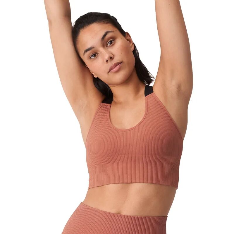 Röhnisch Seamless Rib Sportsbra Brun