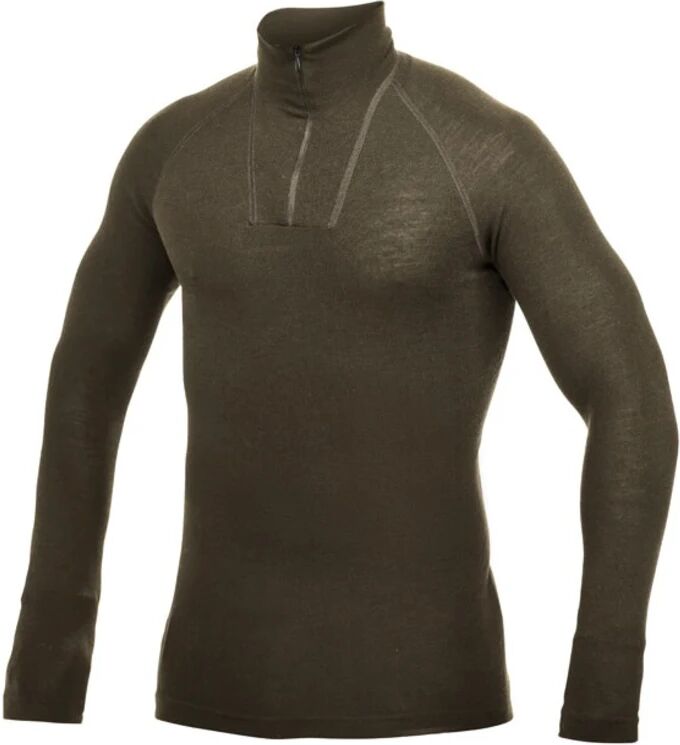 Woolpower Men's Zip Turtleneck Lite Grønn