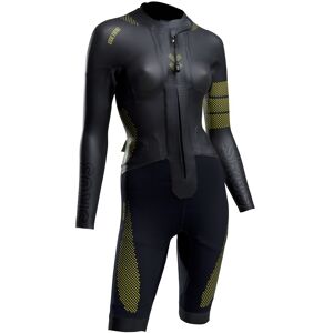 Colting Wetsuits Women's Swimrun Wetsuit Sr03 Black/Yellow XS, Black/Yellow