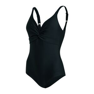 Speedo Women's Brigitte Swimsuit Black 38, Black