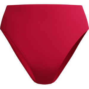 Speedo Women's Solid Cheeky High Waist Bikini Bottom Ruby XS Speedo Women's Solid Cheeky High Waist Bikini Bottom Ruby XS