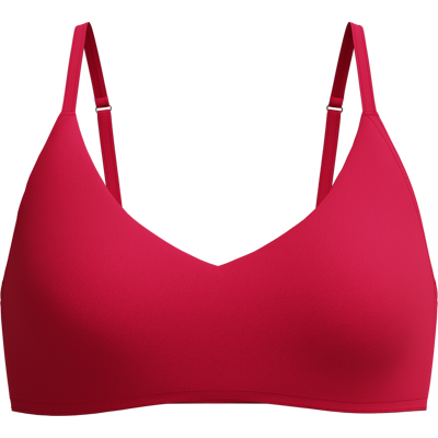 Speedo Women's Solid Triangle Bikini Top Ruby S Speedo Women's Solid Triangle Bikini Top Ruby S