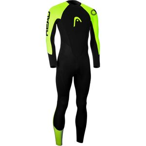 Head Men's OW Explorer Wetsuit 3.2.2 Black/Lime XL, Black/Lime