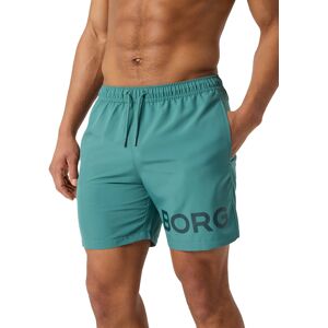 Björn Borg Men's Borg Swim Shorts Blue Spruce L Björn Borg Men's Borg Swim Shorts Blue Spruce L