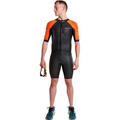 Zone3 Men's Versa Swimrun Wetsuit Black/orange MT Zone3 Men's Versa Swimrun Wetsuit Black/orange MT