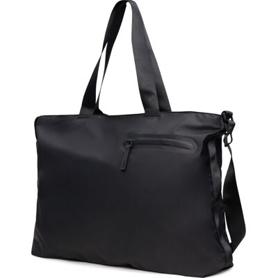 Rains Dash Messenger Tote Bag Black Onesize Rains Dash Messenger Tote Bag Black Onesize