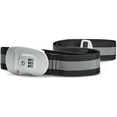 Go Travel Travel Sentry Combi Strap Black OneSize Go Travel Travel Sentry Combi Strap Black OneSize