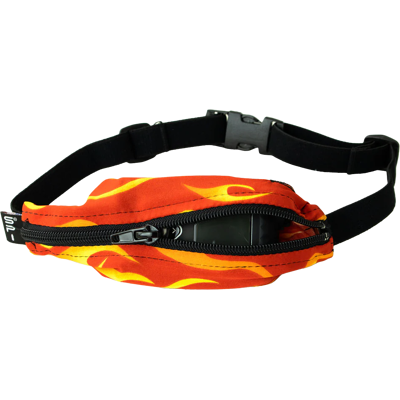 Kids' Spibelt Flames with Black Zipper OneSize Kids' Spibelt Flames with Black Zipper OneSize