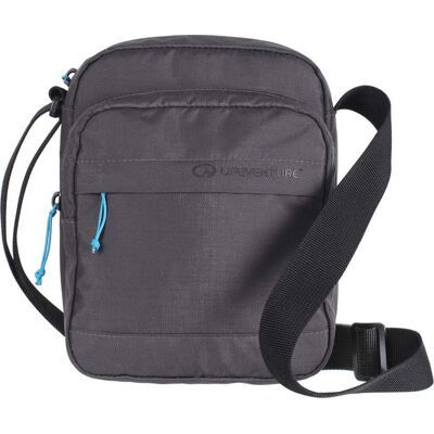 Lifeventure RFiD Shoulder Bag Recycled Grey OneSize Lifeventure RFiD Shoulder Bag Recycled Grey OneSize