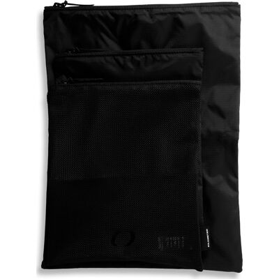 Kilometer Packing Organizers Set Black OneSize Kilometer Packing Organizers Set Black OneSize
