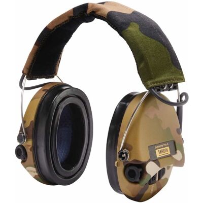 Sordin Supreme Pro-X Led Camo Hear2 Hørselsvern Med Led Og Silikonputer Camouflage OneSize Sordin Supreme Pro-X Led Camo Hear2 Hørselsvern Med Led Og Silikonputer Camouflage OneSize
