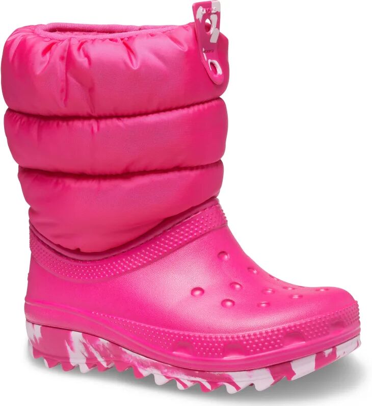 Crocs Classic Neo Puff Boot Kids Rosa