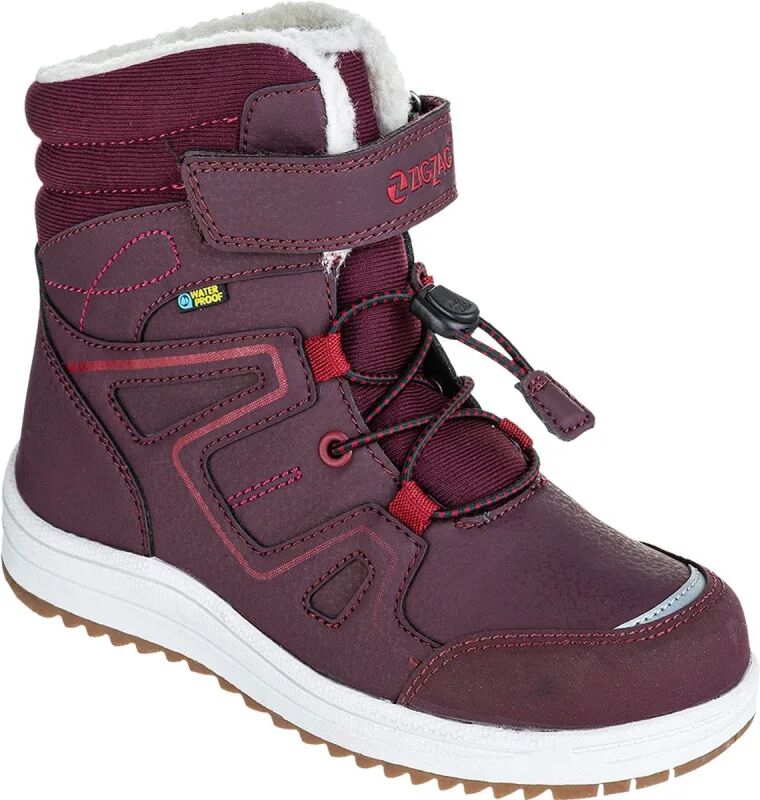 Zig Zag Rincet Kids Winterboot Waterproof Rød