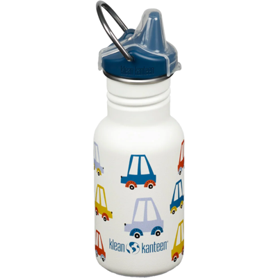 Klean Kanteen Kids' Classic Narrow 355ml (W/ Kid Sippy) Cars 355 ml Klean Kanteen Kids' Classic Narrow 355ml (W/ Kid Sippy) Cars 355 ml