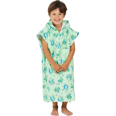 After Essentials Baby Poncho Dino Green 89–110 cm After Essentials Baby Poncho Dino Green 89–110 cm