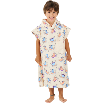 After Essentials Baby Poncho Dino Peach 89–110 cm After Essentials Baby Poncho Dino Peach 89–110 cm