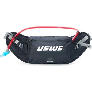 USWE Zulo 2L Hydration Waist Pack Carbon Black OneSize, Carbon Black