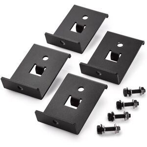 Goal Zero Boulder Mounting Brackets 4-pack Black OneSize, Black