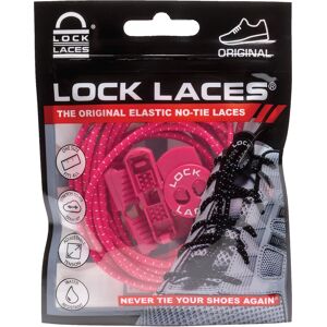 Lock Laces No Tie Shoelaces Hot Pink OneSize, Hot Pink