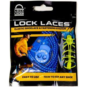 Lock Laces No Tie Shoelaces Royal Blue OneSize, Royal Blue