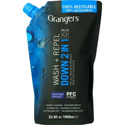 Grangers Wash + Repel Down 2-in-1 1L Nocolour 1L Grangers Wash + Repel Down 2-in-1 1L Nocolour 1L