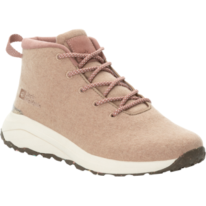 Jack Wolfskin Women's Campfire Wool Mid Afterglow 37.5, Afterglow