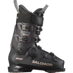 Salomon Men's S/Pro Supra BOA 110 Black / Beluga / Titanium Met. Pd 30-30.5, Black / Beluga / Titanium Met. Pd