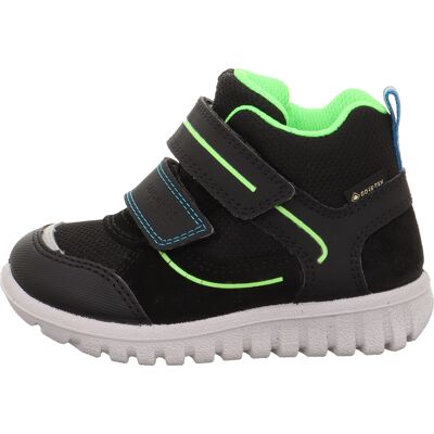 Superfit Kids' Sport7 GORE-TEX Mini Black/Light Green 22 Superfit Kids' Sport7 GORE-TEX Mini Black/Light Green 22