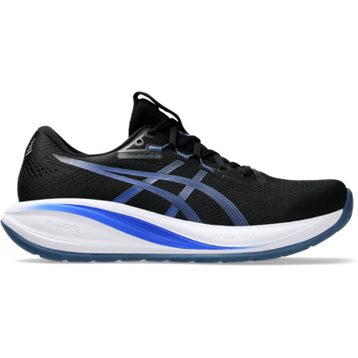 Asics Men's GEL-Cumulus 28 Black/neon Blue 42 Asics Men's GEL-Cumulus 28 Black/neon Blue 42